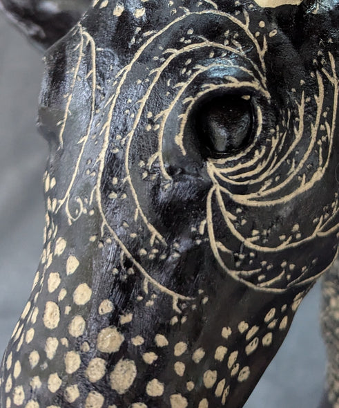 Freed, Deborah Title: Sgrafitto Cow (Agnes)