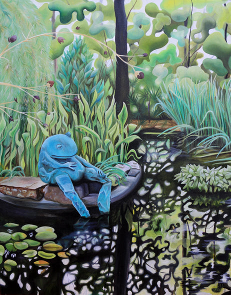 Emma Knight Title: Frog Pond, ATL Botanical Garden