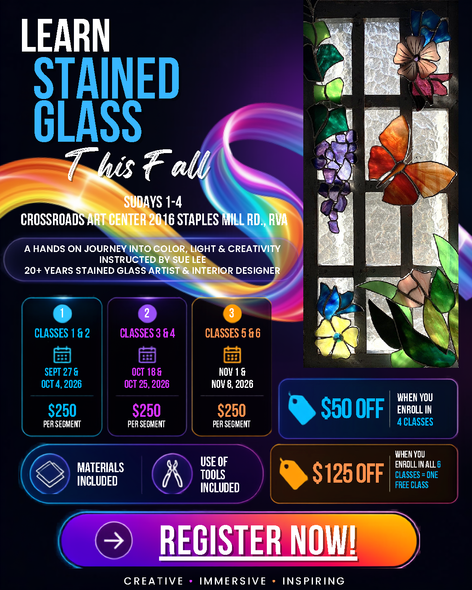 Learn Stained Glass with Sue Lee