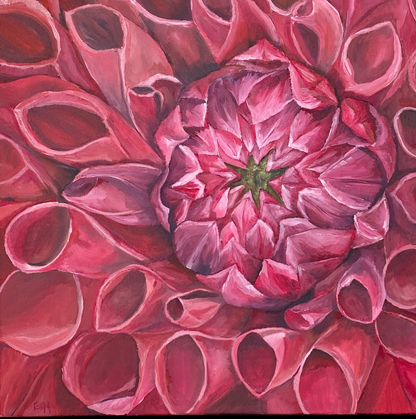 Gena Neidert Title: The Crimson Dahlia