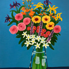 George Fatseas Title: A Vase of Color