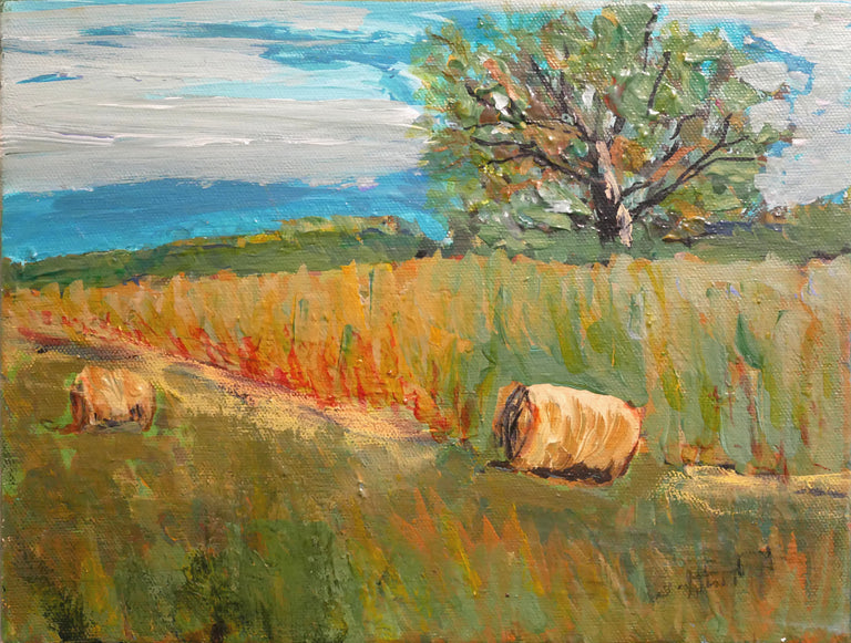 George Heath Title: Hayfield