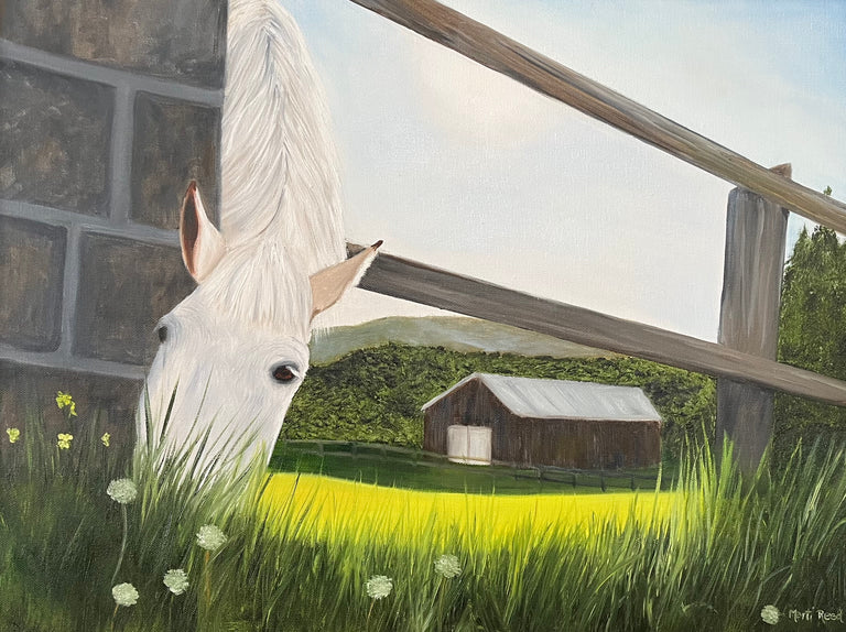 Marti Reed Title: Grass is always greener…