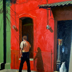 Porter Smith Thayer Title: Guarding the Door