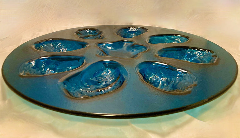 Haller, Judi Title: Aquamarine Oyster Platter
