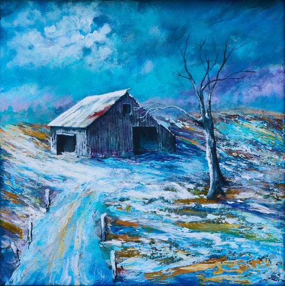 Harvey L Hinson Title: Granddaddy's Barn