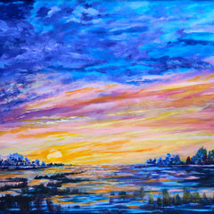Harvey L Hinson Title: Sunset Spectacle