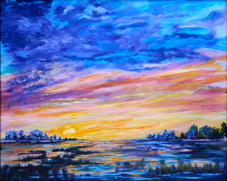 Harvey L Hinson Title: Sunset Spectacle