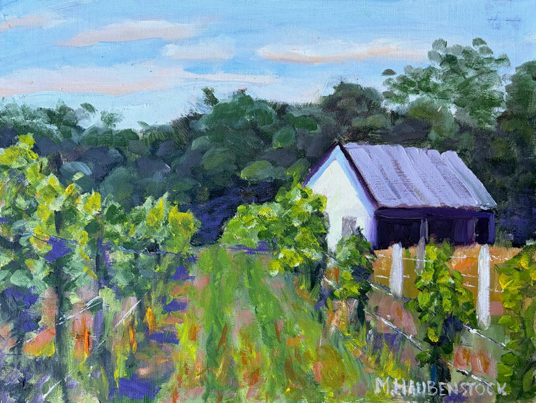 Mike Haubenstock Title: Summer At Shirley Vinyard