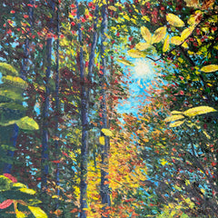 Mike Haubenstock Title: Through The Leaves