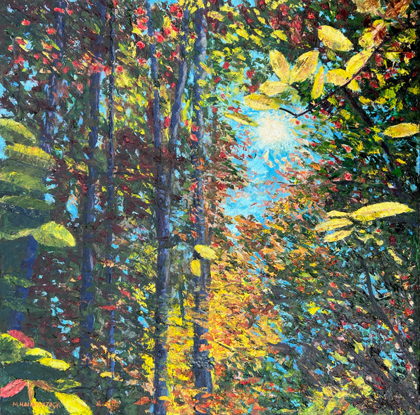 Mike Haubenstock Title: Through The Leaves
