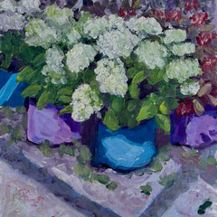 Mike Haubenstock Title: White Hydrangeas