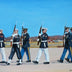 Helms, Clinton title: Color Guard Rehearsal