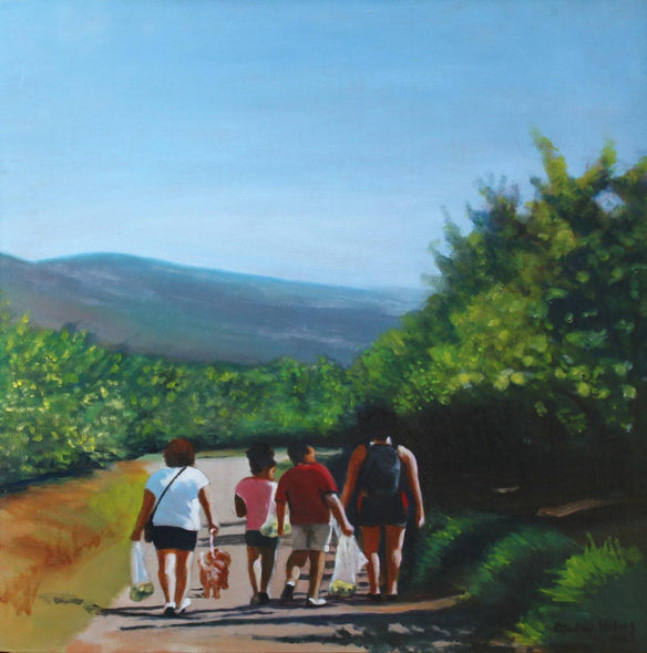 Helms, Clinton  Title: Picking Pink Ladys on Carters Mountain