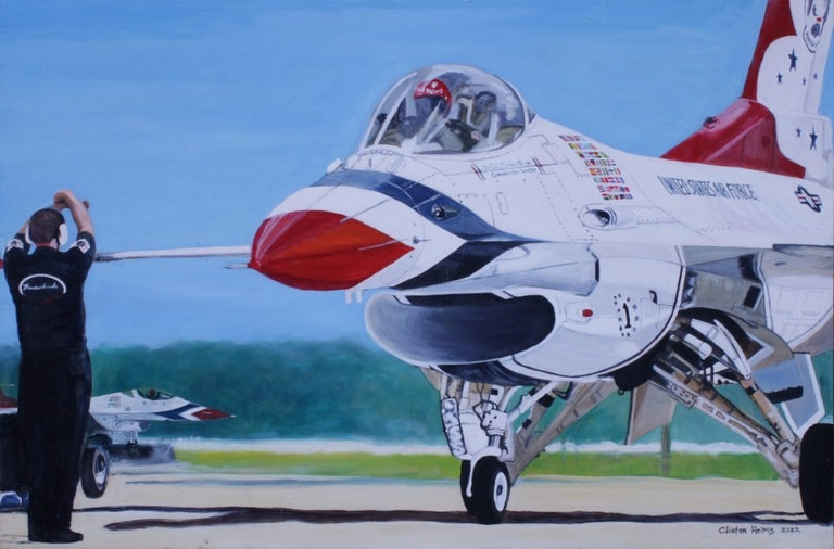 Helms, Clinton title: USAR 57th Wing Thunderbirds