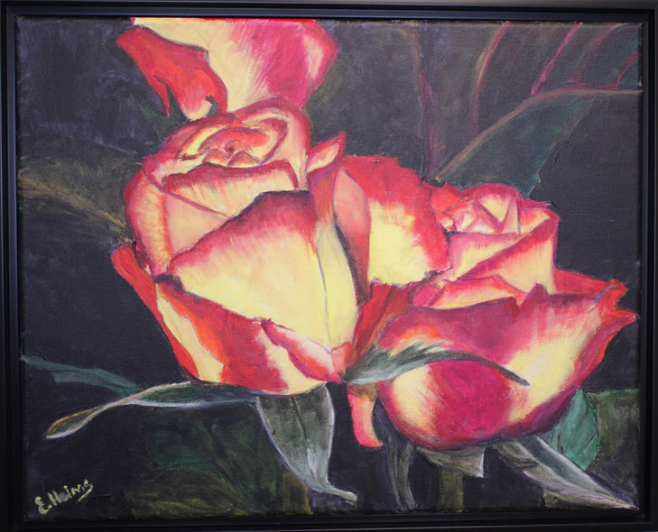 Helms, Ella Title: Flaming Rose