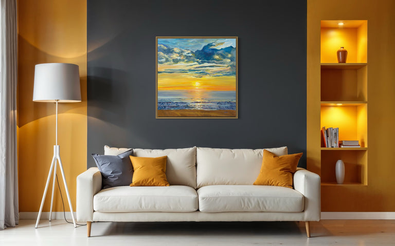 Henrietta Beightol Title: Gilded Dawn