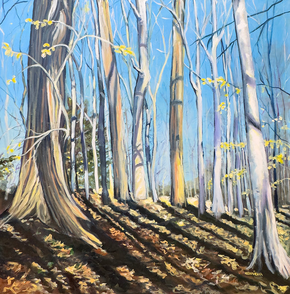 Henrietta Beightol Title: Last Walk of Winter