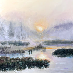 Henrietta Beightol Title: Winter Morning on the Marsh