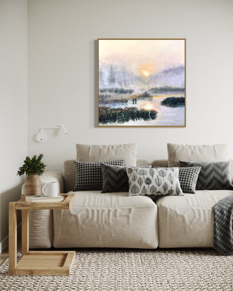 Henrietta Beightol Title: Winter Morning on the Marsh