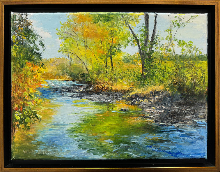 Hollett-Bazouzi, Linda Title: Autumn on Pass Run, Luray II