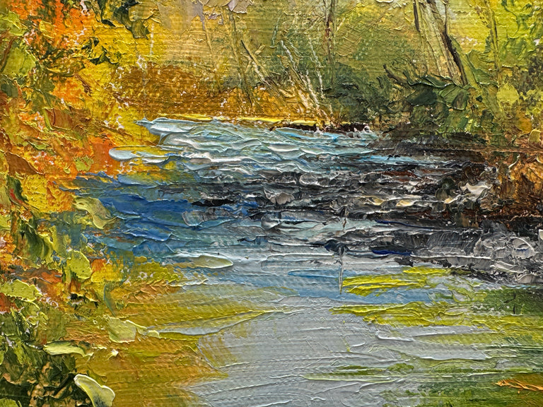 Hollett-Bazouzi, Linda Title: Autumn on Pass Run, Luray II