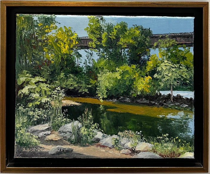 Hollett-Bazouzi, Linda Title: Beside the Observation Deck #1