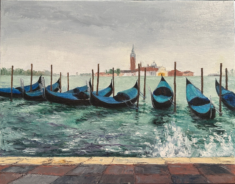 Hollett-Bazouzi, LInda title: Line Up, Venice