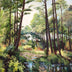 Hollett-Bazouzi, Linda title: Primeval Pine Forest II