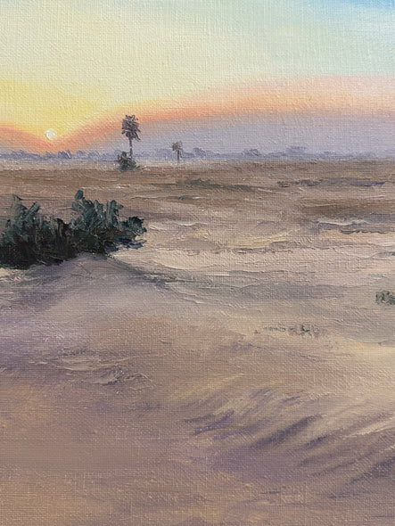 Hollett-Bazouzi, LInda title: Sahara Sunrise, East (Tunisia)