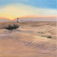 Hollett-Bazouzi, LInda title: Sahara Sunrise, East (Tunisia)