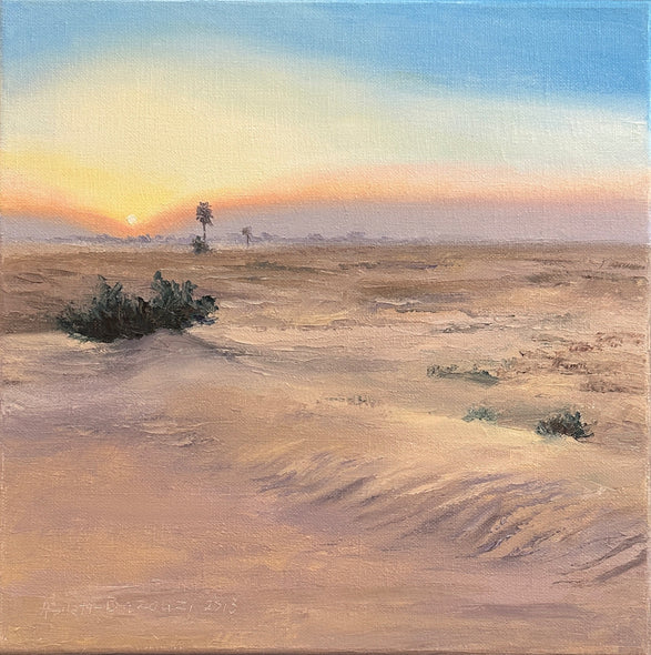 Hollett-Bazouzi, LInda title: Sahara Sunrise, East (Tunisia)