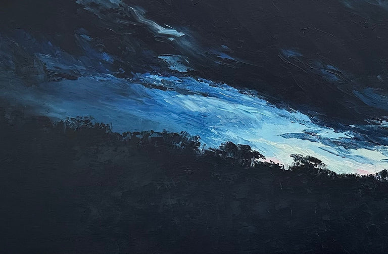 Hollett-Bazouzi, Linda Title: Slash in the Sky I