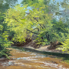 Hollett-Bazouzi, Linda Title: Spring on Swift Creek