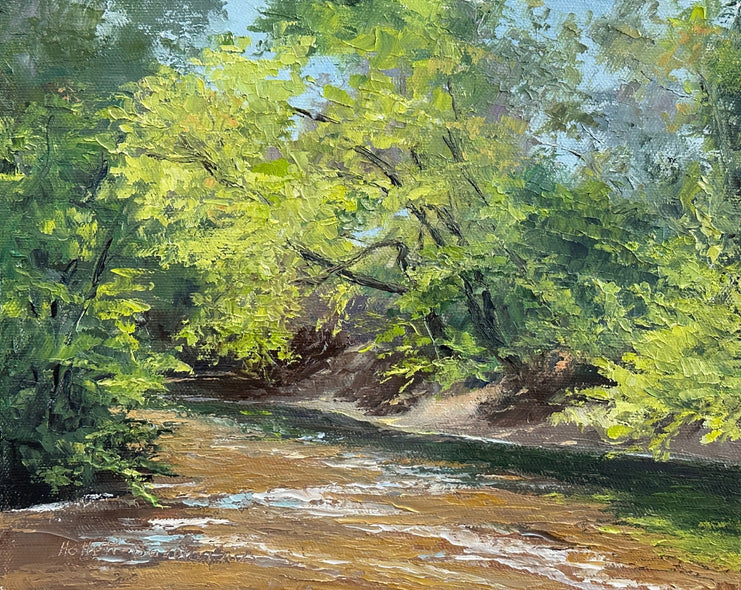 Hollett-Bazouzi, Linda Title: Spring on Swift Creek