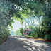 Hollett-Bazouzi, Linda  title: Summer Haze with Crape Myrtle III