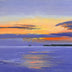Hollett-Bazouzi, Linda Title: Violet Sunrise, St Ives, Cornwall II