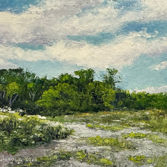 Linda Hollett-Bazouzi Title: Path with Queen Anne's Lace IV