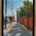 Linda Hollett-Bazouzi Title: Alley Wall behind Plaza Art
