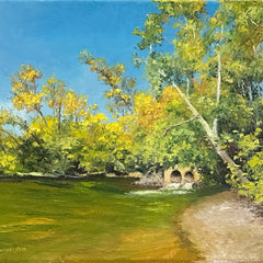 Linda Hollett-Bazouzi Title: Overflow to the James River from the Kanawha Canal