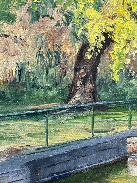 Hollett-Bazouzi, Linda Title: Tree on Kanawha Canal, Chapel Island