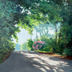 Linda Hollett-Bazouzi Title: Summer Haze and Crape Myrtle III
