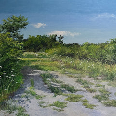 Linda Hollett-Bazouzi Title: Path with Queen Anne's Lace X