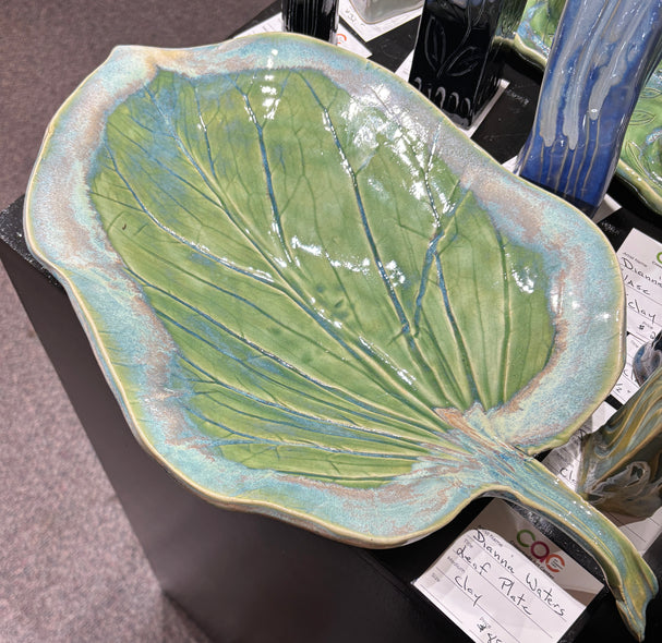 Dianna Waters Title: Leaf Plate