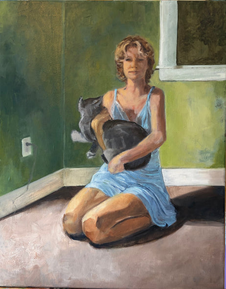 Elizabeth Evans Title: Violet with Merle