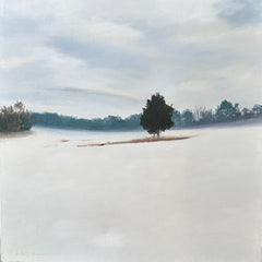 Hollett-Bazouzi, Linda Title: White Field 2