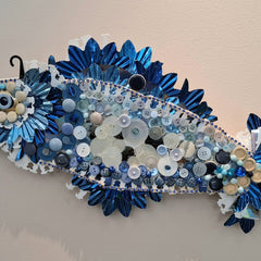 Jean Grunewald Title: Long Blue Fish