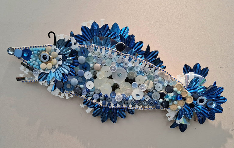 Jean Grunewald Title: Long Blue Fish