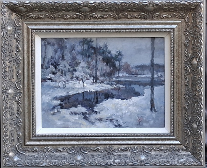 Jean Grunewald Title: Winter Lake