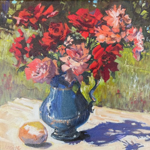 Janine Orr Title: Barn Roses